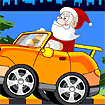 Santa Car Driving