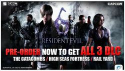 Resident Evil 6 เปิดสั่งจองแล้ววันนี้ รับฟรี แฟ้มและ DLC ครบ 3 ชุด