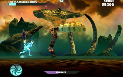 God of Blades เกมส์แอคชั่นแนว 300 ใน iOS