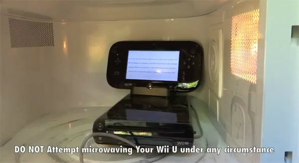 Kenny จอมไมโครเวฟจัดของใหม่ Wii U เข้าไมโครเวฟแล้ว