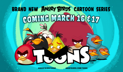 คลิปตัวอย่างการ์ตูน Angry Birds Toons