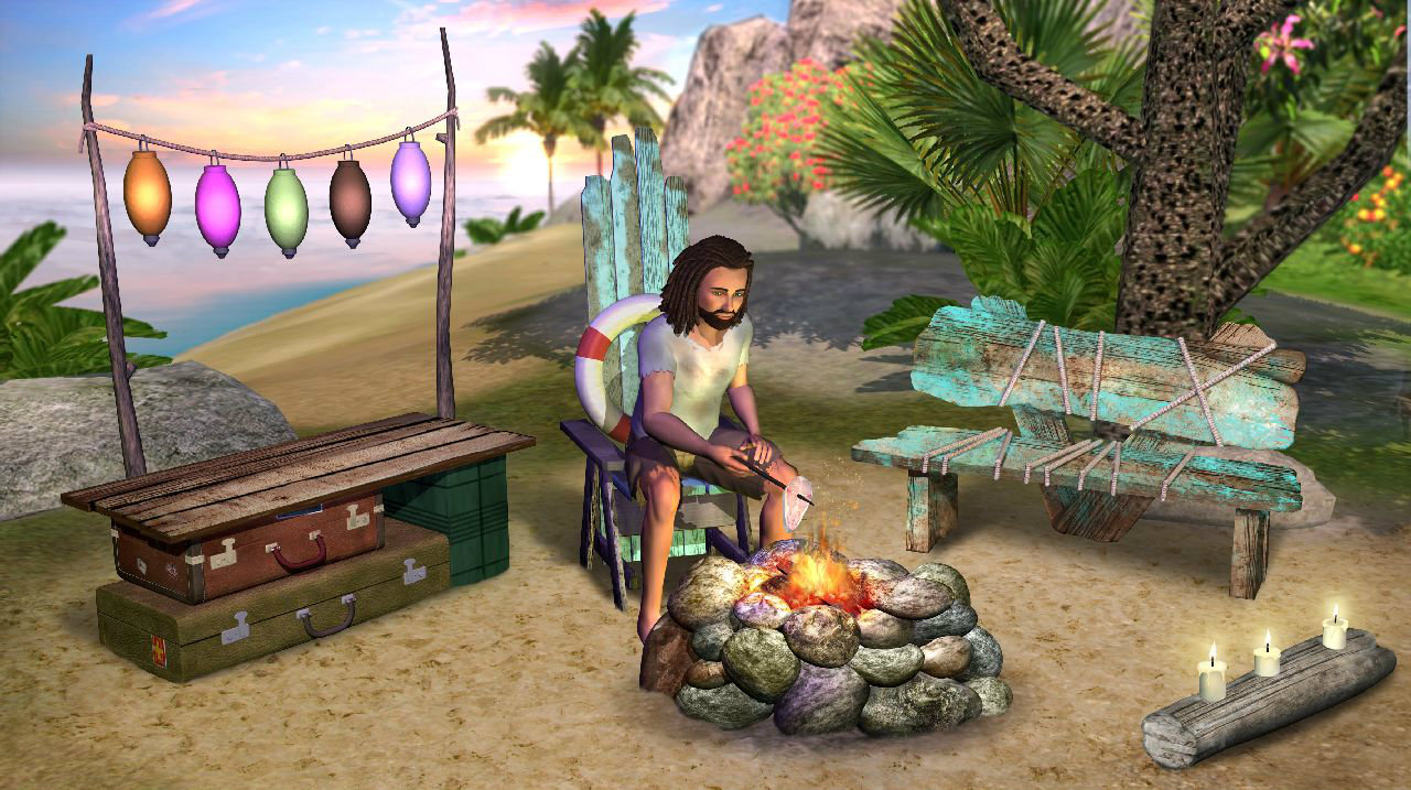 เกมส์ Sims 3 Island Paradise