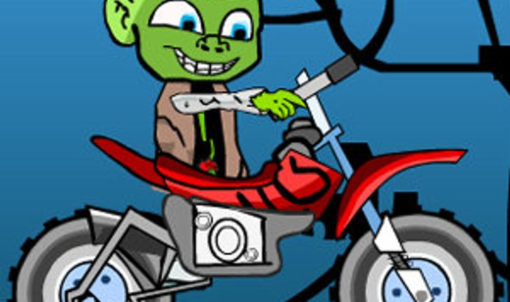 zombie baby biker