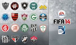 FIFA 14 ได้ลิขสิทธิ์บอลลีกบราซิลเพิ่ม 19 ทีม