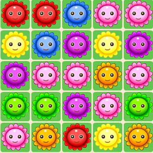 เกมส์อาเขต เกมส์เรียงดอกไม้บาน