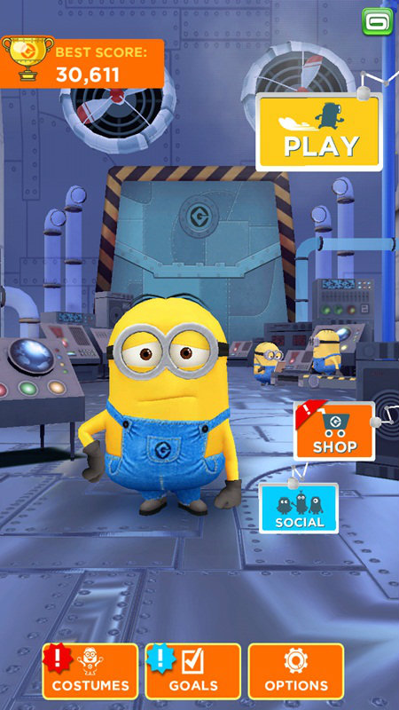 เกมส์ Minion Rush