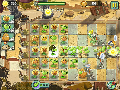 เกมส์ Plants vs. Zombies 2