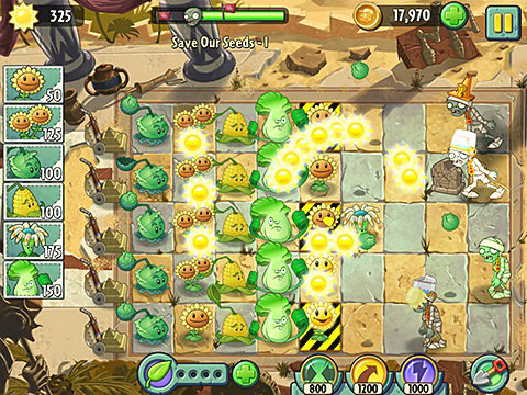 เกมส์ Plants vs. Zombies 2