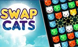 Swap Cats เกมคนไทยใน iOS สำหรับคนรักแมว