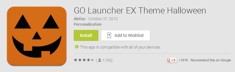 แอพฮัลโลวีน