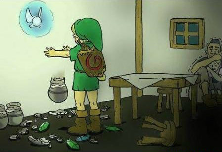 10 เรื่องแปลก ที่ตัวละครเกมส์ทำเหมือนเรื่องปรกติ