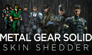 ภาพวิวัฒนาการของ Snake จากซีรี่ย์ Metal Gear