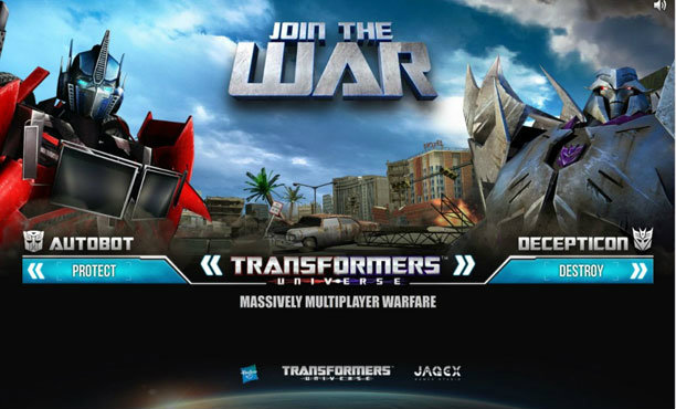 คลิปใหม่ Transformers Universe สงครามหุ่นแบบ MOBA