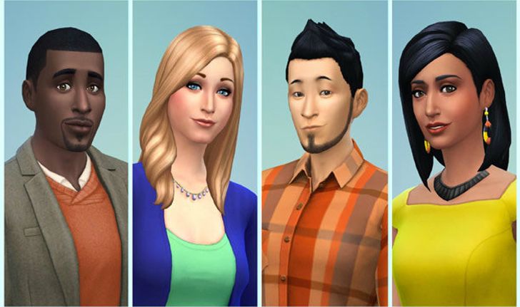 รายละเอียดการสร้างตัวชาวซิมส์ ใน The Sims 4