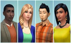 รายละเอียดการสร้างตัวชาวซิมส์ ใน The Sims 4