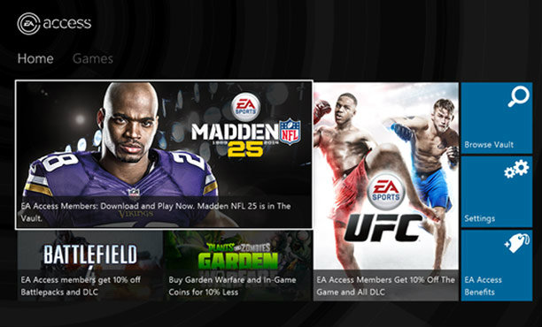 EA Access บริการเล่นเกมเหมาๆ ใน Xbox one