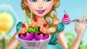 เกมส์ทำไอศกรีม Pregnant Elsa Ice Cream