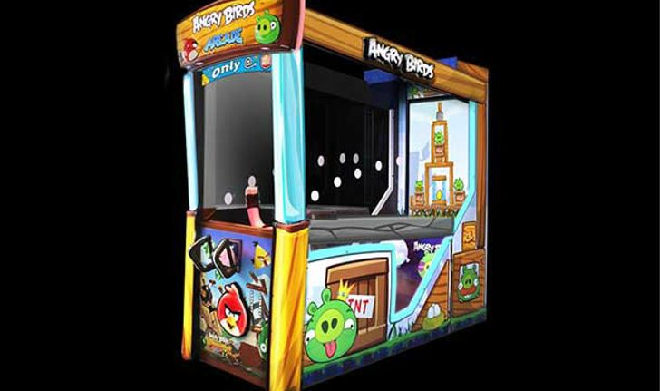 Rovio จับมือ Dave & Busters เปิดตัวตู้เกม Angry Birds Arcade