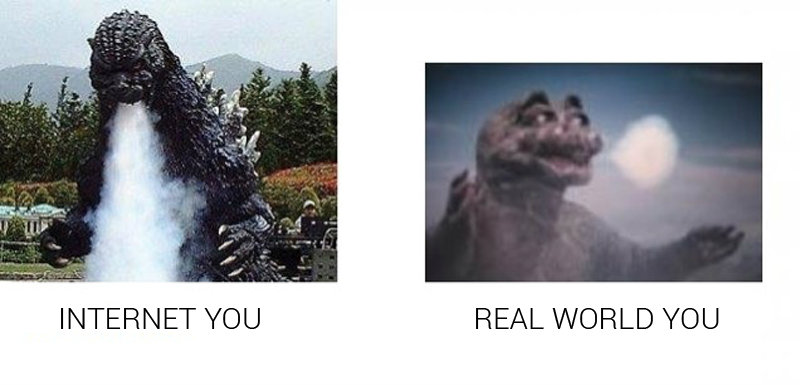 Internet You Vs. the Real You