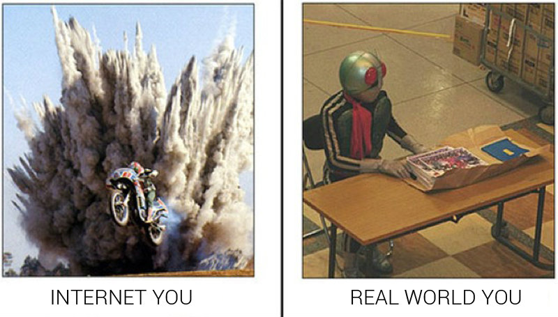 Internet You Vs. the Real You