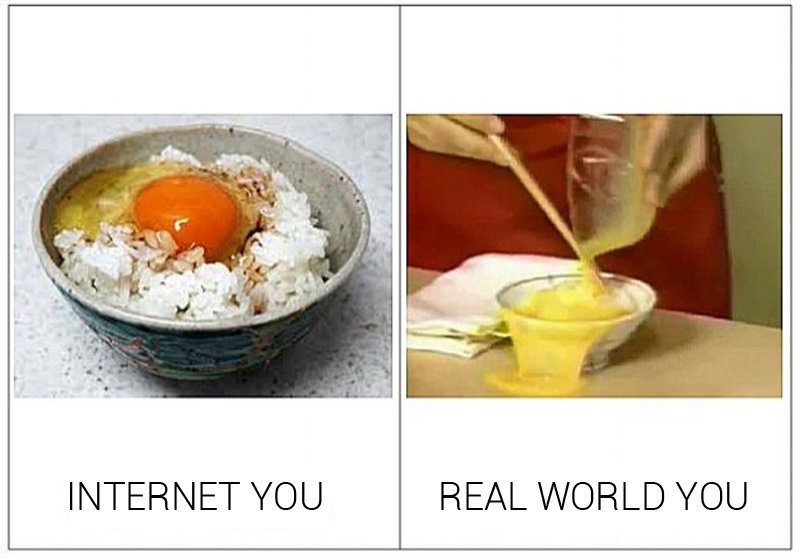 Internet You Vs. the Real You