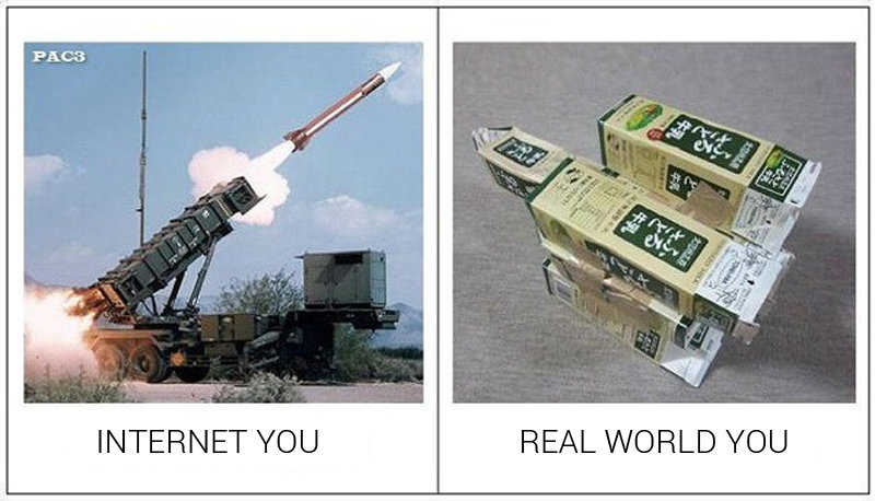 Internet You Vs. the Real You