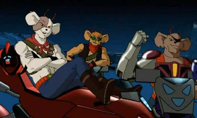 ดักแก่ Biker Mice from Mars หนูนักบิดสู่เกมมือถือ iOS/Android