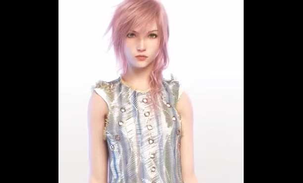 Lightning แห่ง Final Fantasy XIII หันไปรับจ็อบถ่ายแบบให้ Louis Vuitton