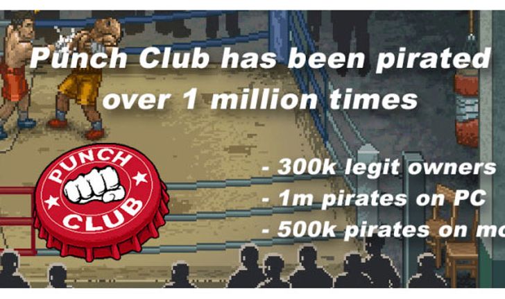 แปลกแต่จริง! เกม Punch Club ฉลองเกมโดนโหลดเถื่อน 1.6 ล้านครั้ง