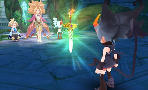 Square Enix จัดคลิปฉากจบส่งท้ายเกม Rise of Mana ตำนานมาน่าภาคมือถือ