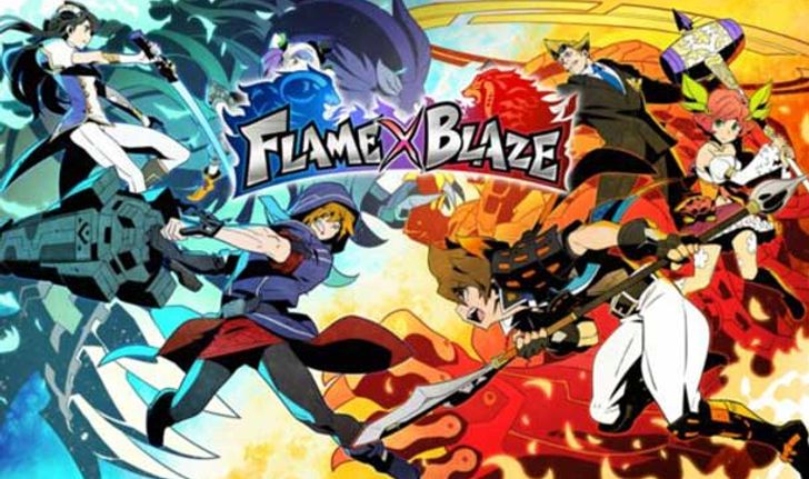 FLAME x BLAZE เกม MOBA มือถือจาก Square Enix