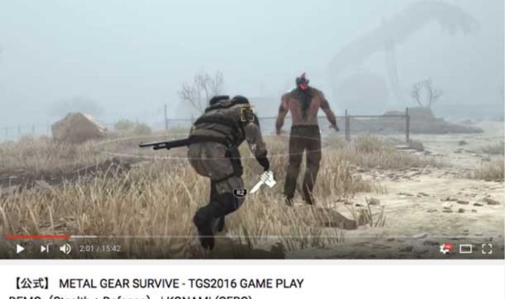 Metal Gear Survive โดนแห่ Dislike อย่างอบอุ่น