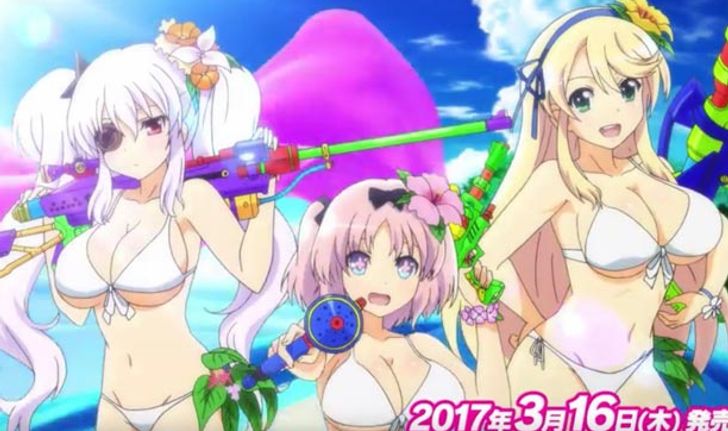 อนิเมชั่นเปิดตัวเกม Senran Kagura: Peach Beach Splash ฉบับอิ่มอกอิ่มใจ