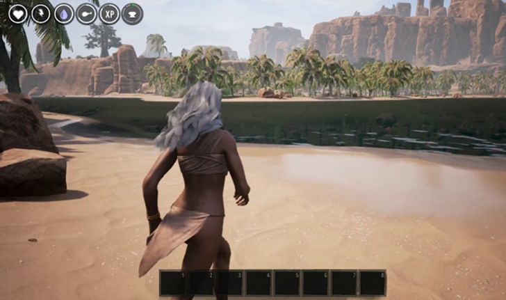 Conan Exiles ตัวอย่างเกมเพลย์และการสร้างตัวละคร