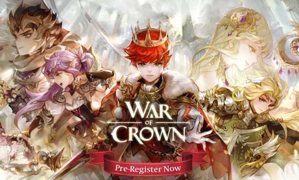 War of Crown เปิดให้ลงทะเบียนล่วงหน้าทั่วโลกแล้ววันนี้!
