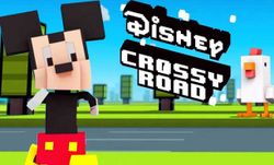 เกมเพลย์ Disney Crossy Road ข้ามถนนเฮฮา สไตล์เรโทร