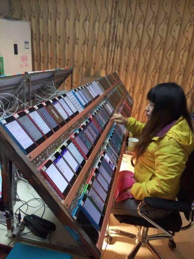 แอบดูโรงงานปั๊มอันดับ Rank ใน App Store ของพี่จีน