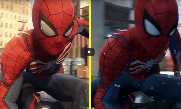 โม้อีกเกม? จับผิดกราฟิก Spider-Man ของ PS4 ห่วยลงกว่าตอนเปิดตัว