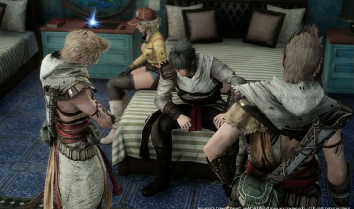 เจ้าชายแปลงโฉมเป็นนักฆ่าใน Final Fantasy XV Assassin Festival