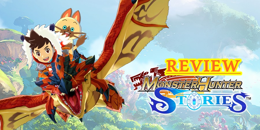 รีวิวเกม Monster Hunter Stories เกมมอนฮันภาคพิเศษ ภาษาอังกฤษ