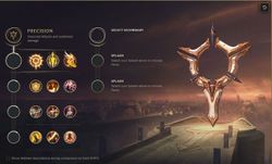 เจาะลึกระบบ Rune เกม League of Legends สาย Precision