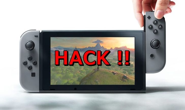งานเข้า Hacker โชว์วีดีโอ Nintendo Switch ถูก Hack ได้แล้ว