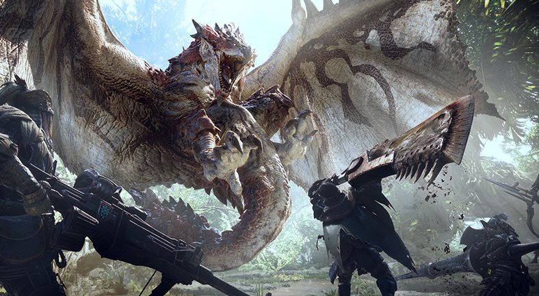 Monster Hunter World ต้องการเนื้อที่ฮาร์ดดิสก์ขนาด 16GB เพื่อลงข้อมูลเกม