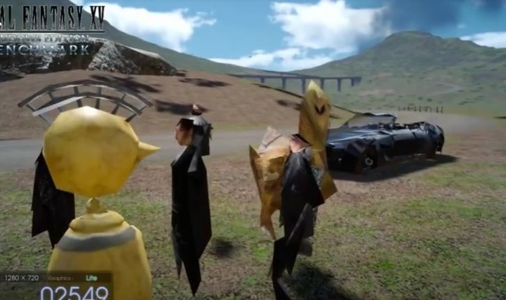 ชมการทดสอบเกม Final Fantasy 15 ด้วยกราฟิกระดับต่ำสุดๆ