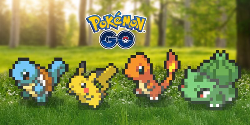 ข่าววันโกหก เกม Pokemon GO เตรียมทำกราฟิกแบบ 8Bit