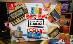 รีวิวเกม Nintendo Labo Part 1 คุ้มค่าหรือไม่กับของเล่นกล่องกระดาษราคาสูง