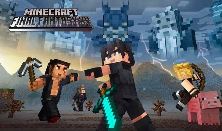 ตัวละครในเกม Final Fantasy 15 จะมาโผล่ในเกม Minecraft