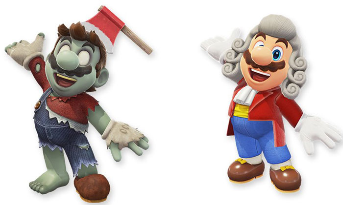 เปิดตัวชุดใหม่ของลุงหนวดในเกม Super Mario Odyssey