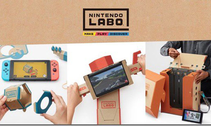 ไม่แรงอย่างที่คิด Nintendo Labo ขายได้เพียง 30% ของยอดส่ง