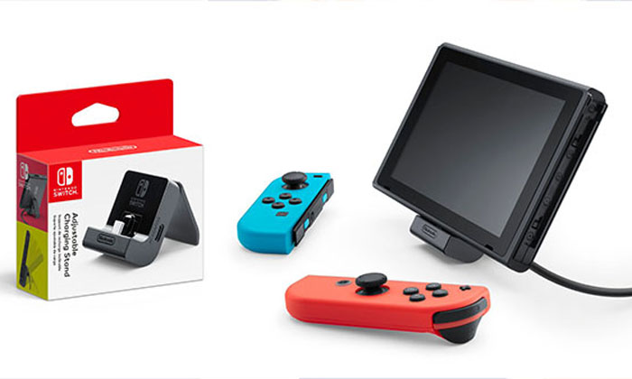 นินเทนโดเปิดตัว แท่นชาร์จไฟของ Nintendo Switch ที่ทำให้ชาร์จพร้อมเล่นได้แล้ว